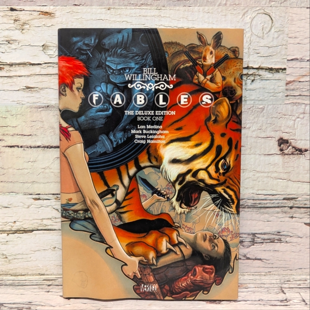 Fables The Deluxe Edition Book One Hardcover 2009 (Issues 1-10) Bill Willingham